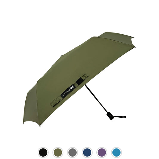 Umbear 自動42吋防風超潑水短雨傘縮骨遮有六種顏色選擇