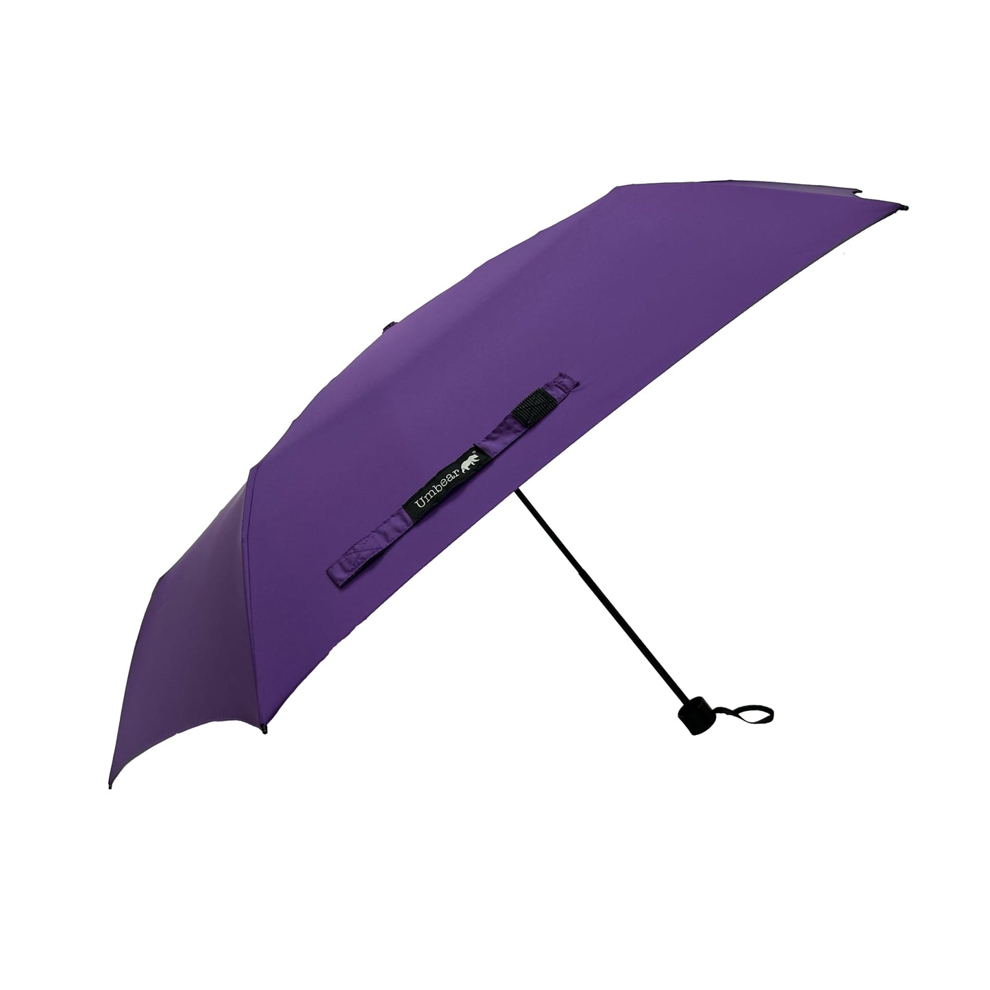 Umbear 紫色手開48寸超輕碳纖維傘骨防風超潑水短雨傘縮骨遮
