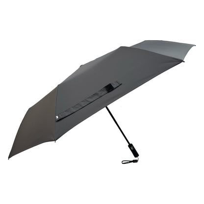 Umbear 灰色電動開關52吋防風超潑水縮骨遮雨傘