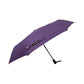 Umbear 紫色自動46吋安全式開收防風超潑水短雨傘縮骨遮