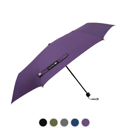 Umbear 手開51吋防風超潑水短雨傘縮骨遮有五種顏色選擇