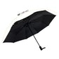 Umbear 黑色自動55吋安全式開收防風超潑水短雨傘縮骨遮傘骨